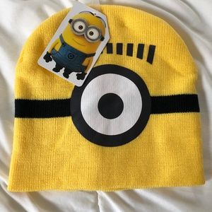 NWT Despicable Me Minion Hat ⭐️Free w/ Purchase⭐️